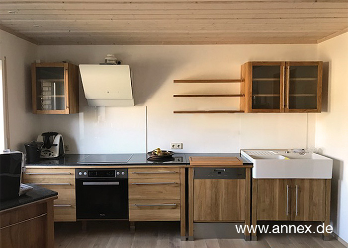 annex Modulkueche Massivholz Eiche
